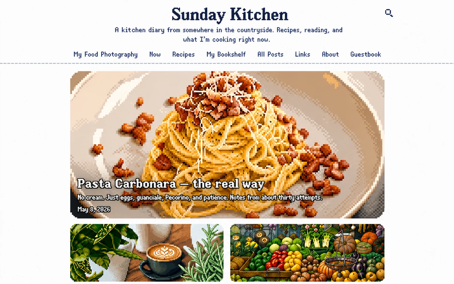 Pick your own homepage